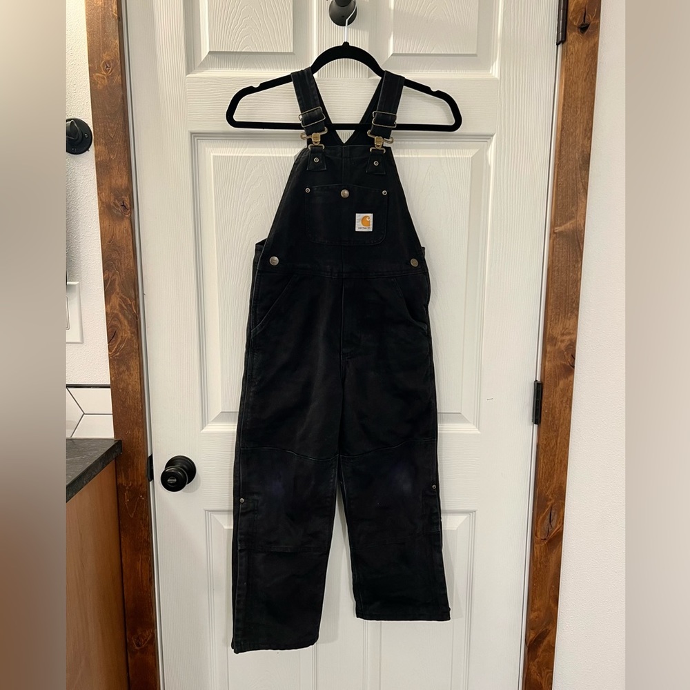 Carhartt kids insulated coveralls size 7